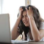 woman disappointed in